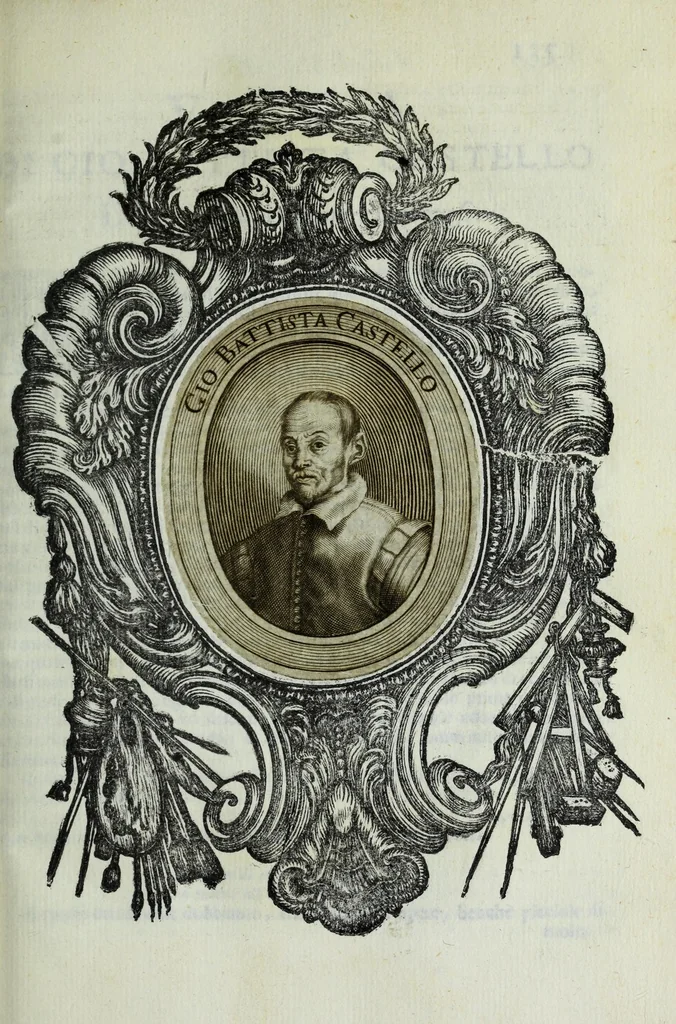 An illustration from Le uite de pittori, scoltori, et architetti genouesi e de' forastieri, che in Genoua operarono con alcun ritratti de gli stessi, 1674, leaf 191