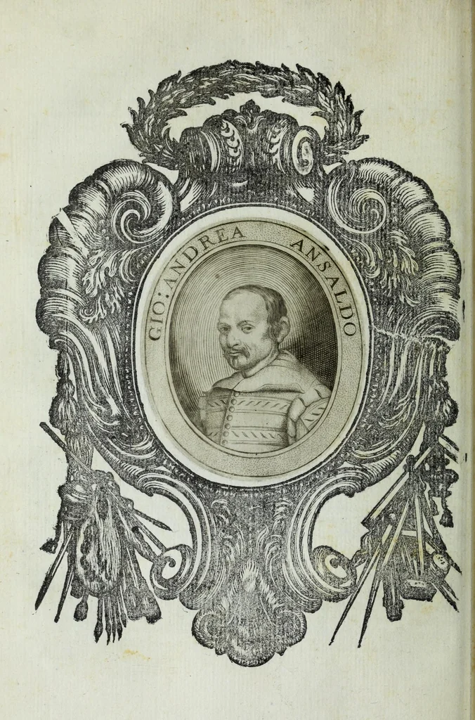 An illustration from Le uite de pittori, scoltori, et architetti genouesi e de' forastieri, che in Genoua operarono con alcun ritratti de gli stessi, 1674, leaf 200