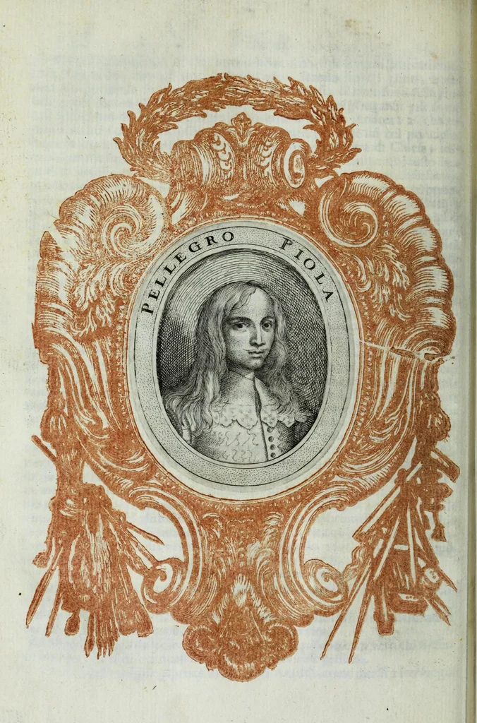 An illustration from Le uite de pittori, scoltori, et architetti genouesi e de' forastieri, che in Genoua operarono con alcun ritratti de gli stessi, 1674, leaf 208