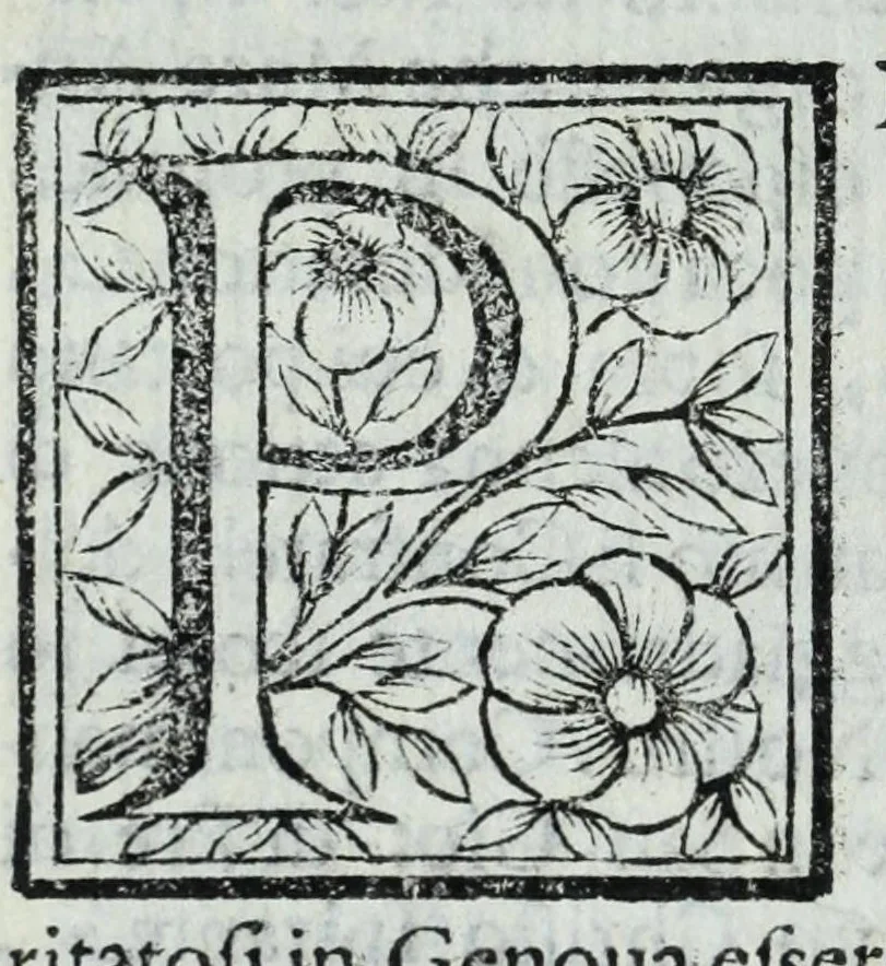 An illustration from Le uite de pittori, scoltori, et architetti genouesi e de' forastieri, che in Genoua operarono con alcun ritratti de gli stessi, 1674, leaf 258