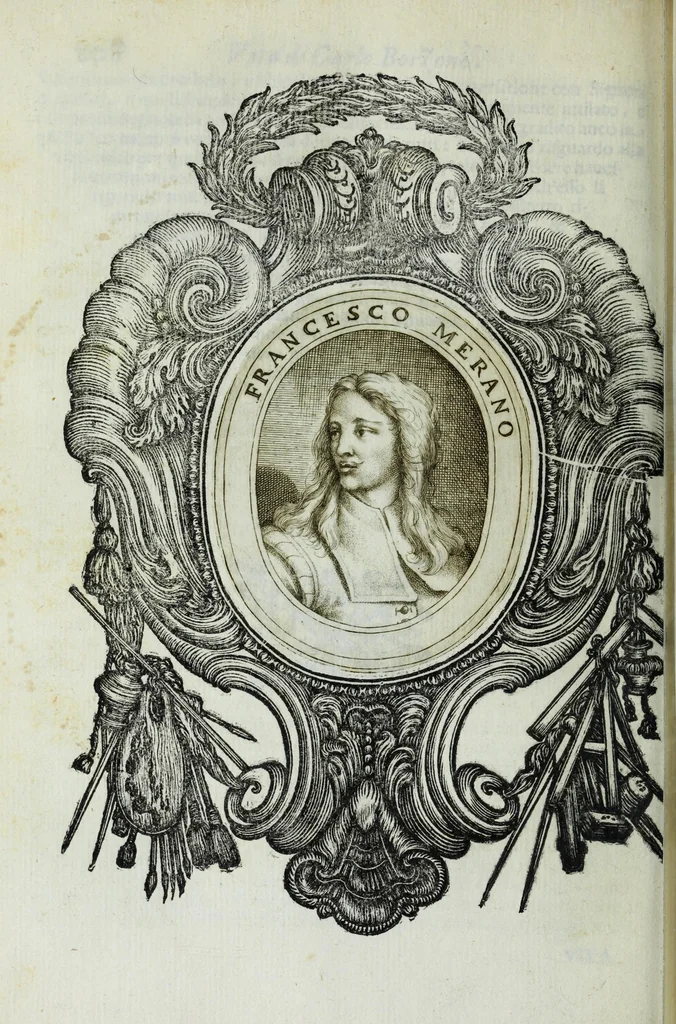 An illustration from Le uite de pittori, scoltori, et architetti genouesi e de' forastieri, che in Genoua operarono con alcun ritratti de gli stessi, 1674, leaf 274