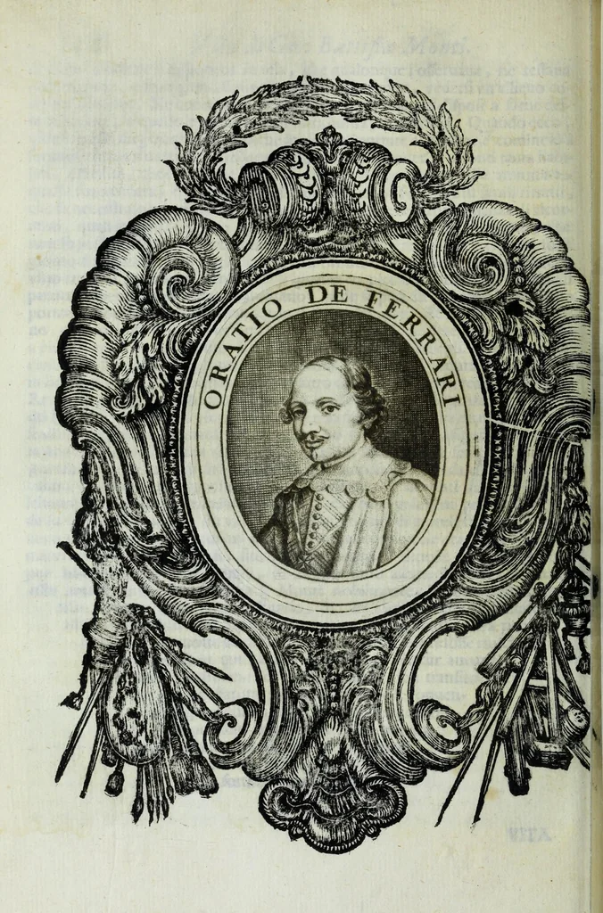 An illustration from Le uite de pittori, scoltori, et architetti genouesi e de' forastieri, che in Genoua operarono con alcun ritratti de gli stessi, 1674, leaf 288