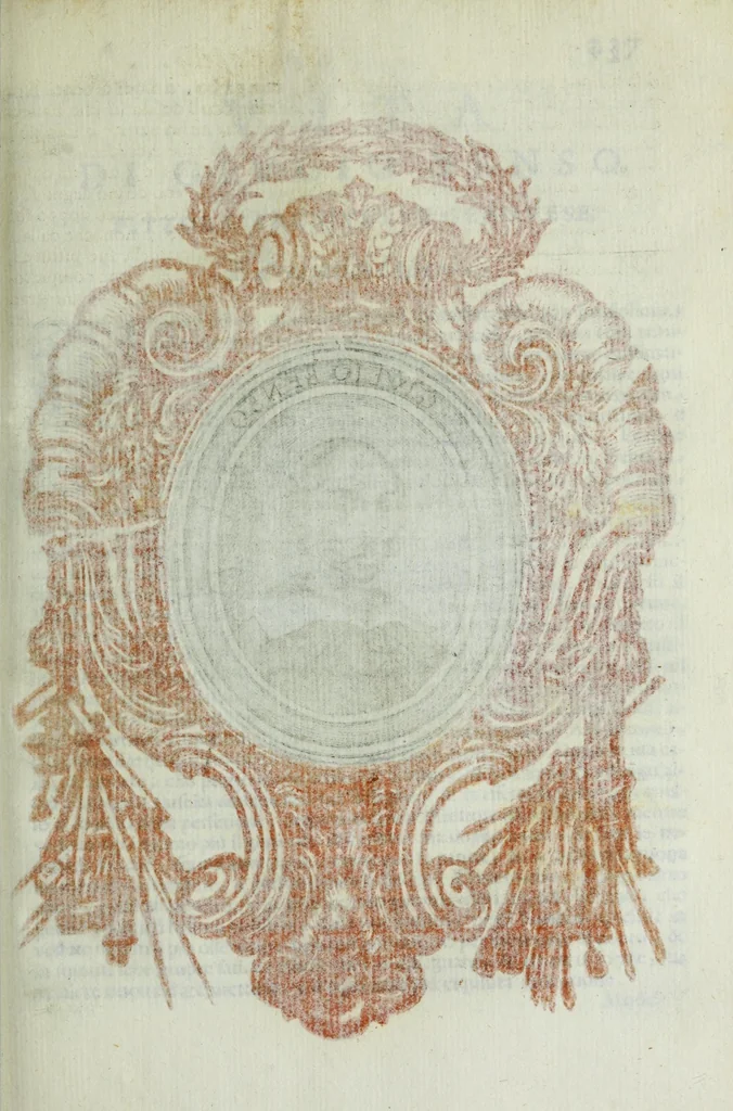 An illustration from Le uite de pittori, scoltori, et architetti genouesi e de' forastieri, che in Genoua operarono con alcun ritratti de gli stessi, 1674, leaf 309