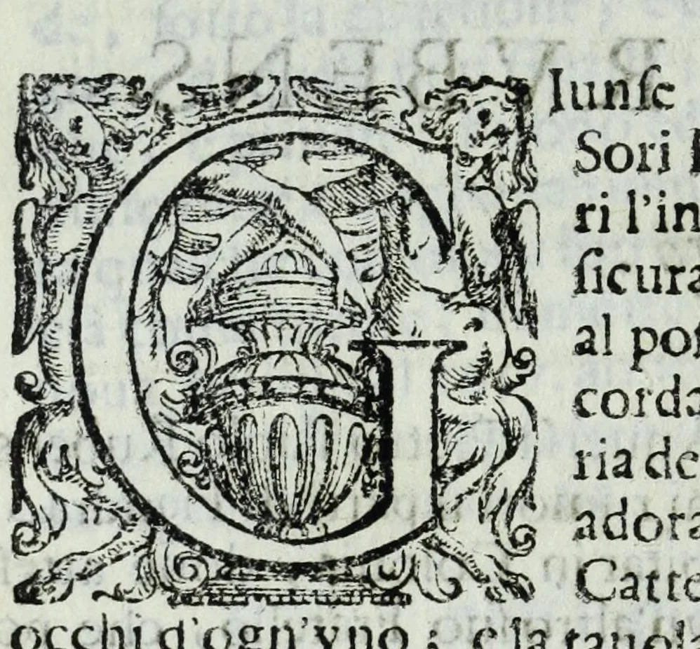 An illustration from Le uite de pittori, scoltori, et architetti genouesi e de' forastieri, che in Genoua operarono con alcun ritratti de gli stessi, 1674, leaf 388