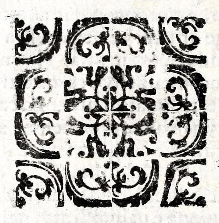 An illustration from Le vite de' più eccellenti pittori, scultori et architetti, 1647, leaf 374