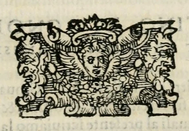 An illustration from Le vite de' piv eccellenti pittori, scvltori, et architettori, 1568, leaf 233