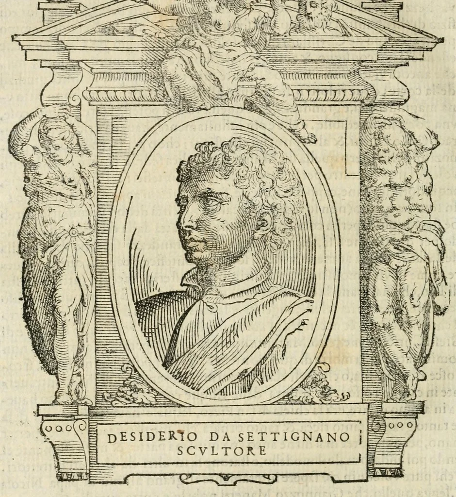 An illustration from Le vite de' piv eccellenti pittori, scvltori, et architettori, 1568, leaf 512