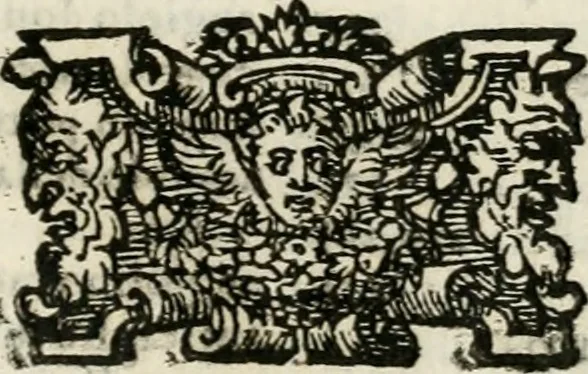 An illustration from Le vite de' piv eccellenti pittori, scvltori, et architettori, 1568, leaf 22