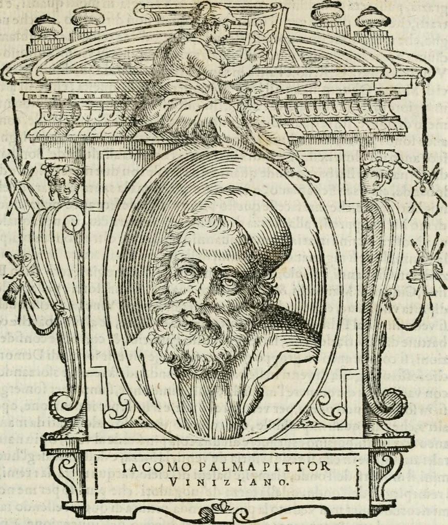 An illustration from Le vite de' piv eccellenti pittori, scvltori, et architettori, 1568, leaf 280