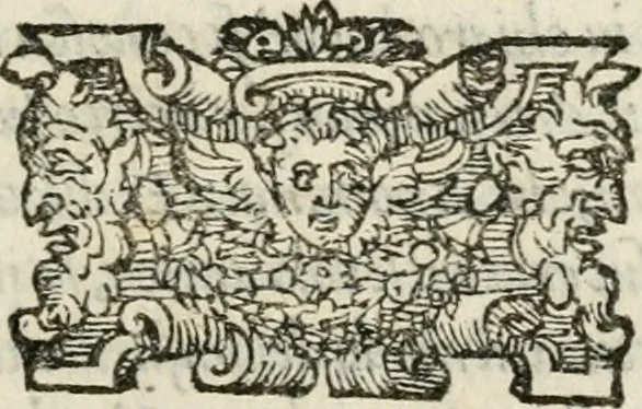 An illustration from Le vite de' piv eccellenti pittori, scvltori, et architettori, 1568, leaf 36