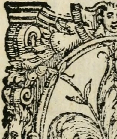 An illustration from Le vite de' piv eccellenti pittori, scvltori, et architettori, 1568, leaf 4