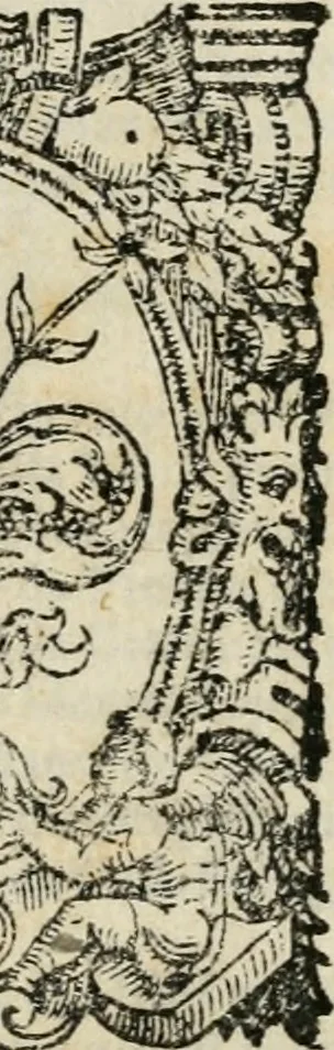 An illustration from Le vite de' piv eccellenti pittori, scvltori, et architettori, 1568, leaf 4