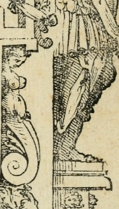 An illustration from Le vite de' piv eccellenti pittori, scvltori, et architettori, 1568, leaf 4