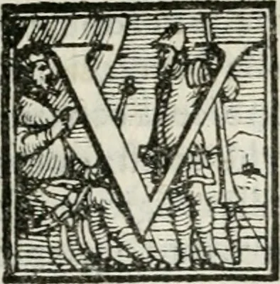 An illustration from Le vite de' piv eccellenti pittori, scvltori, et architettori, 1568, leaf 76