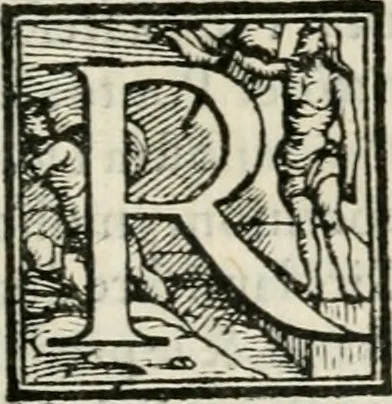 An illustration from Le vite de' piv eccellenti pittori, scvltori, et architettori, 1568, leaf 88