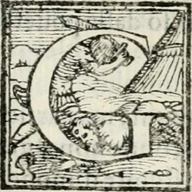 An illustration from Le vite de' piv eccellenti pittori, scvltori, et architettori, 1568, leaf 92