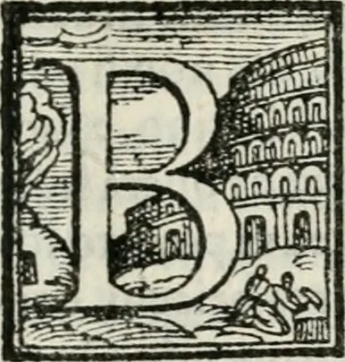 An illustration from Le vite de' piv eccellenti pittori, scvltori, et architettori, 1568, leaf 262