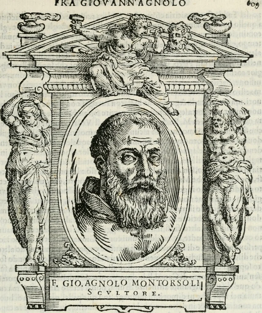 An illustration from Le vite de' piv eccellenti pittori, scvltori, et architettori, 1568, leaf 286