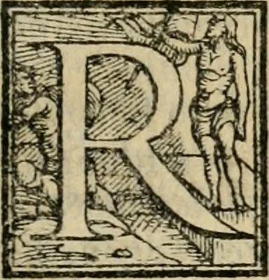 An illustration from Le vite de' piv eccellenti pittori, scvltori, et architettori, 1568, leaf 58