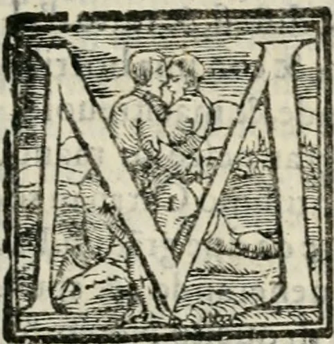 An illustration from Le vite de' piv eccellenti pittori, scvltori, et architettori, 1568, leaf 608