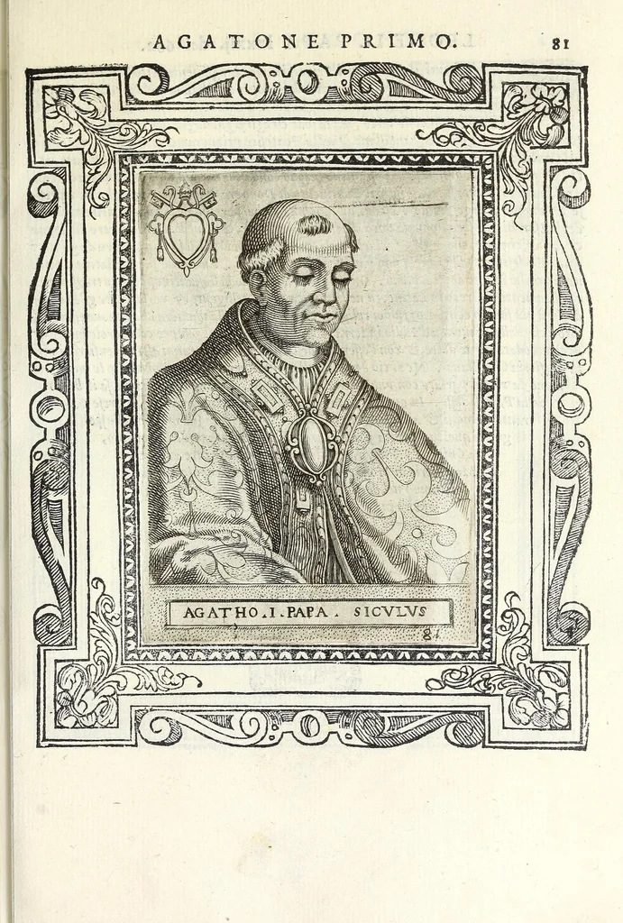 An illustration from Le vite de pontefici, 1588, leaf 177