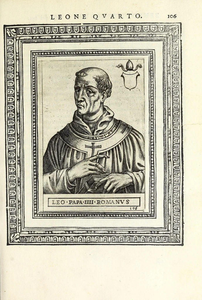 An illustration from Le vite de pontefici, 1588, leaf 227