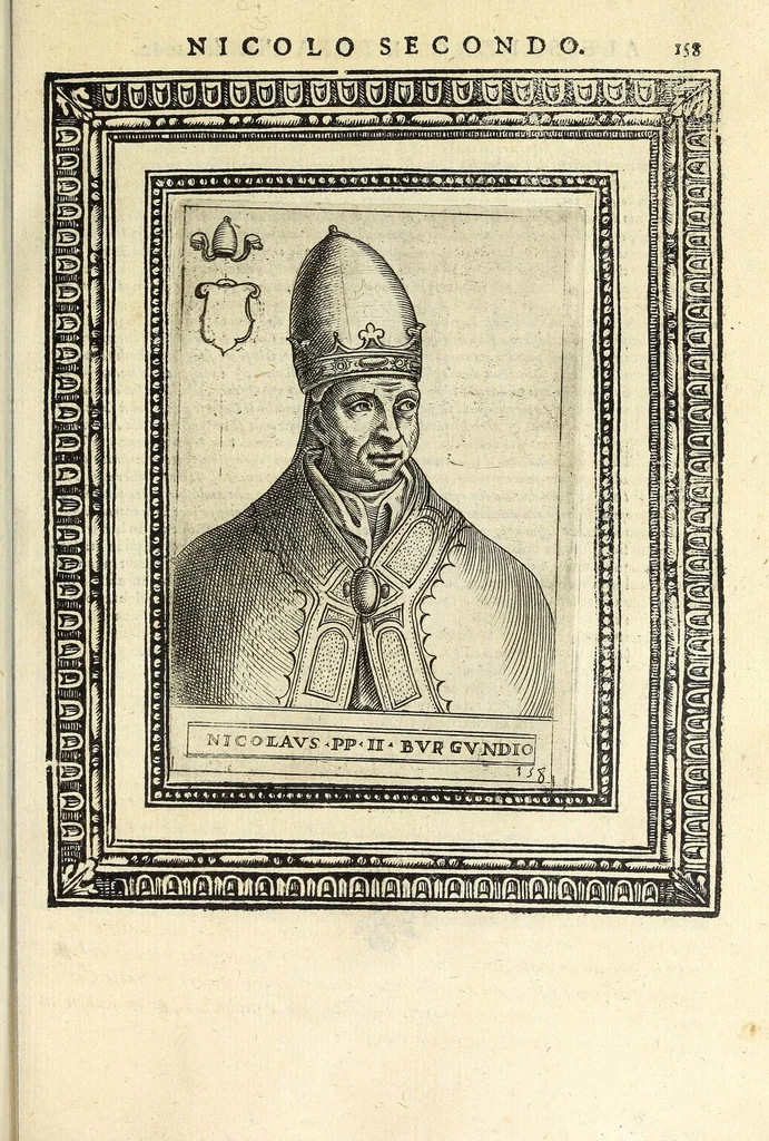 An illustration from Le vite de pontefici, 1588, leaf 331