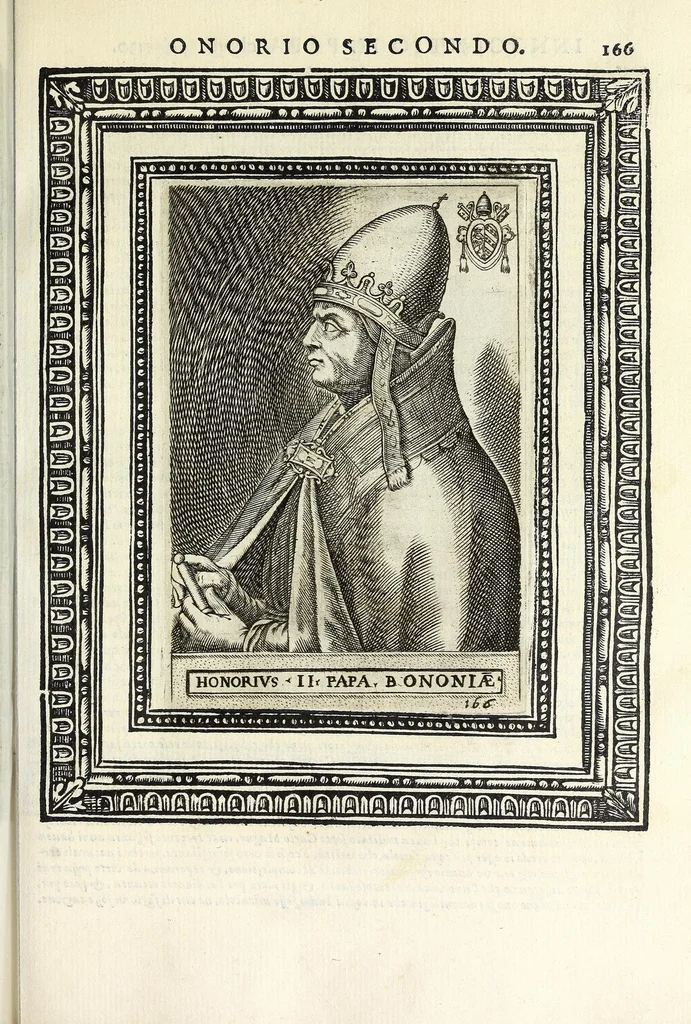 An illustration from Le vite de pontefici, 1588, leaf 347