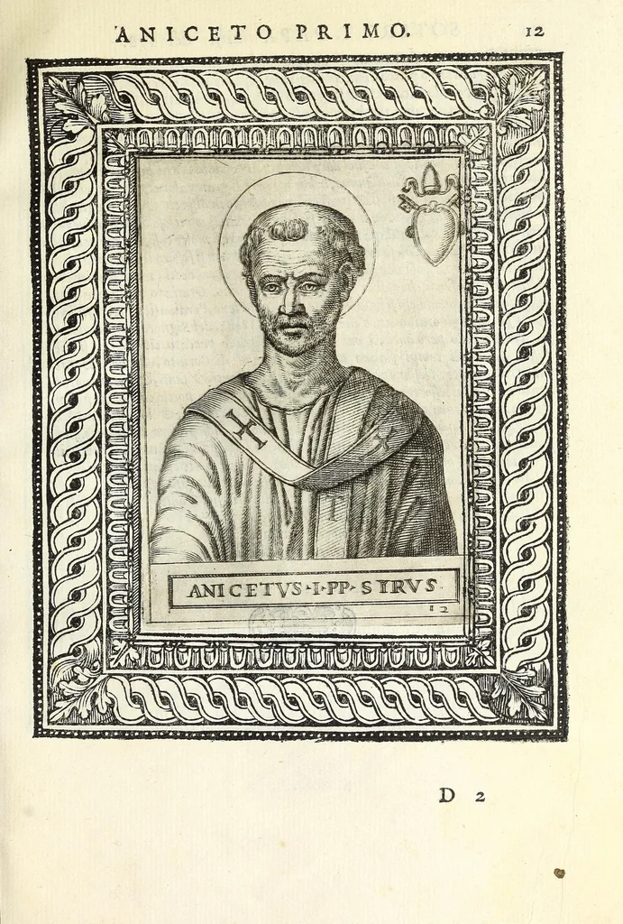 An illustration from Le vite de pontefici, 1588, leaf 39