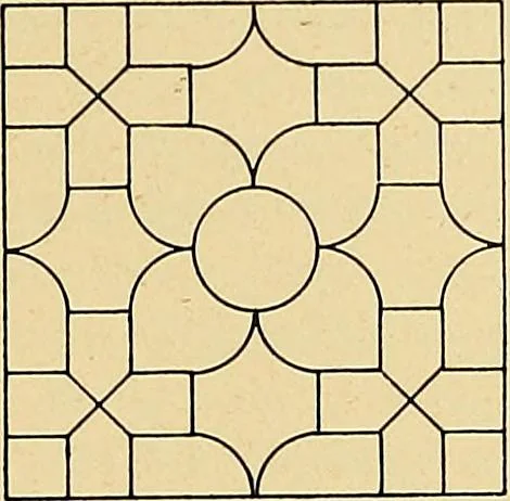 An illustration from Le vitrail; son histoire, ses manifestations à travers les âges et les peuples, 1896, leaf 104