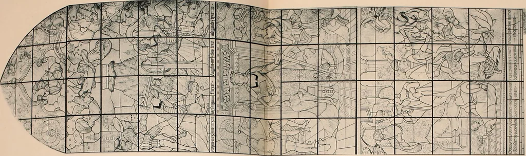 An illustration from Le vitrail; son histoire, ses manifestations à travers les âges et les peuples, 1896, leaf 132