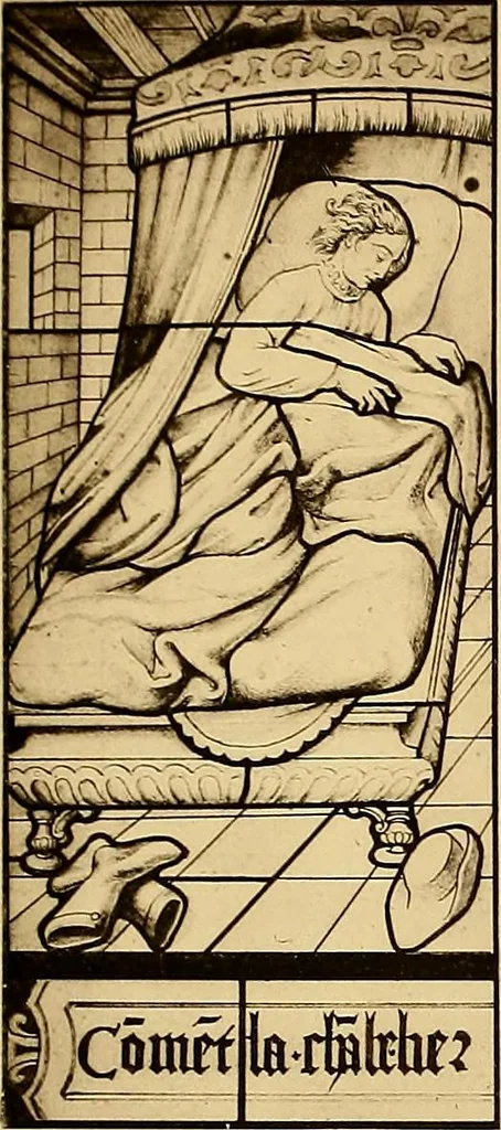 An illustration from Le vitrail; son histoire, ses manifestations à travers les âges et les peuples, 1896, leaf 196