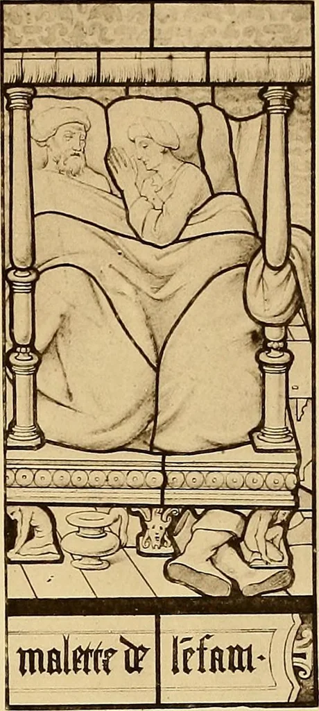 An illustration from Le vitrail; son histoire, ses manifestations à travers les âges et les peuples, 1896, leaf 196