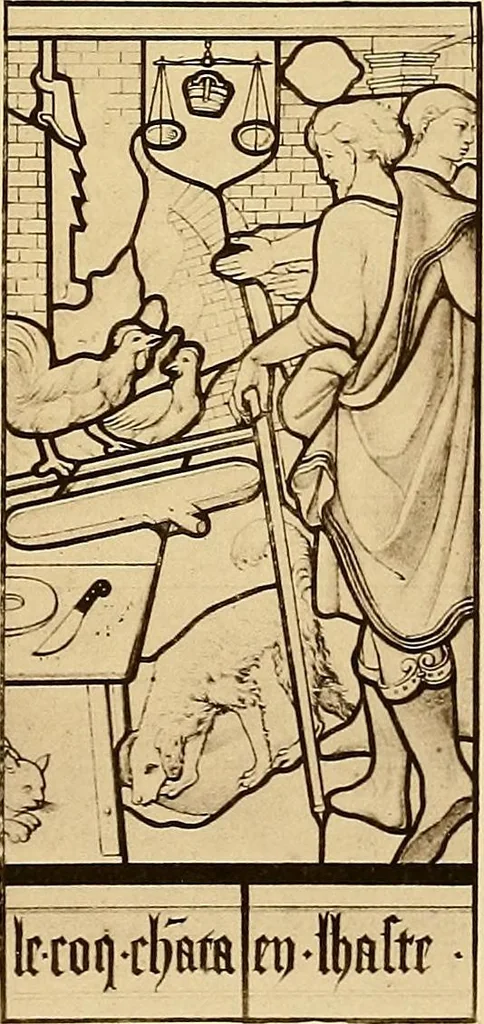 An illustration from Le vitrail; son histoire, ses manifestations à travers les âges et les peuples, 1896, leaf 196