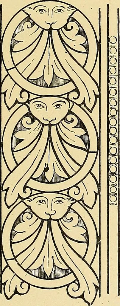 An illustration from Le vitrail; son histoire, ses manifestations à travers les âges et les peuples, 1896, leaf 212