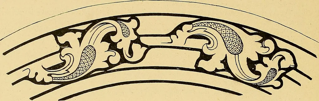 An illustration from Le vitrail; son histoire, ses manifestations à travers les âges et les peuples, 1896, leaf 217