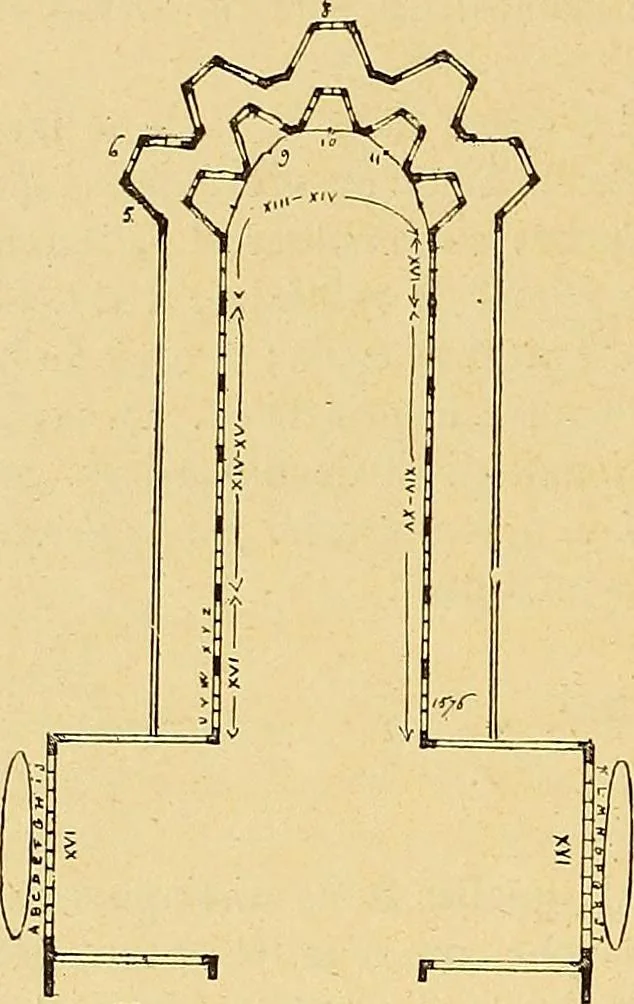 An illustration from Le vitrail; son histoire, ses manifestations à travers les âges et les peuples, 1896, leaf 235