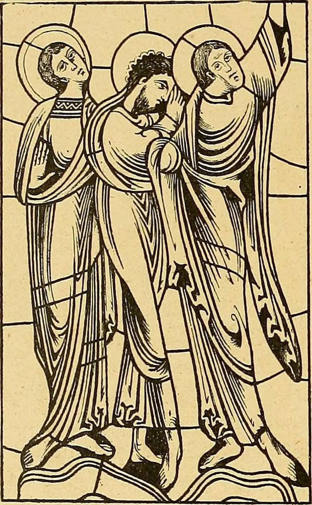 An illustration from Le vitrail; son histoire, ses manifestations à travers les âges et les peuples, 1896, leaf 25