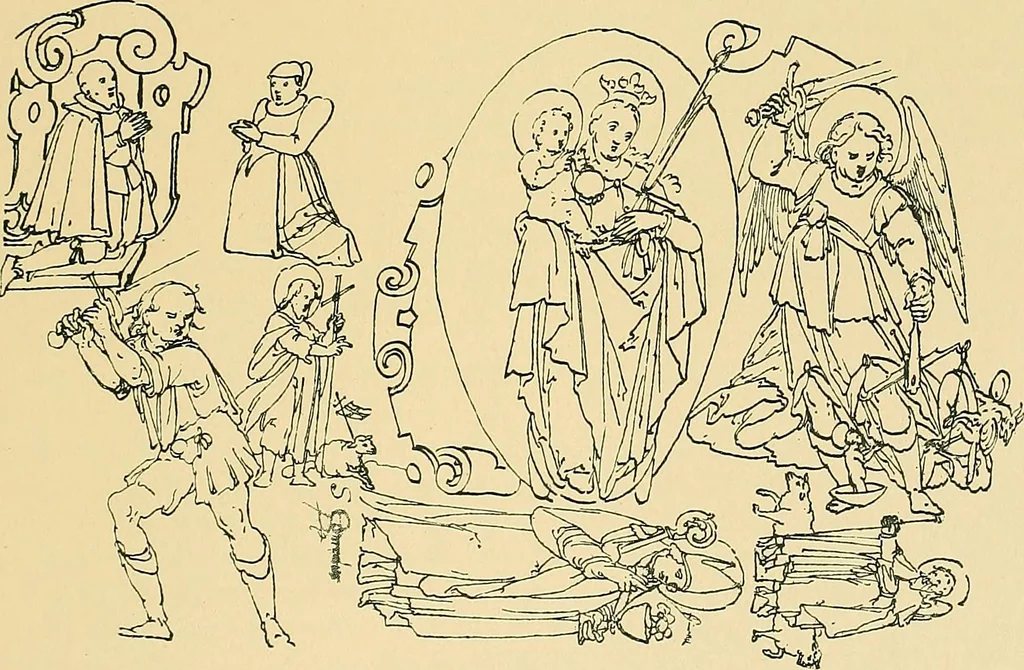 An illustration from Le vitrail; son histoire, ses manifestations à travers les âges et les peuples, 1896, leaf 280