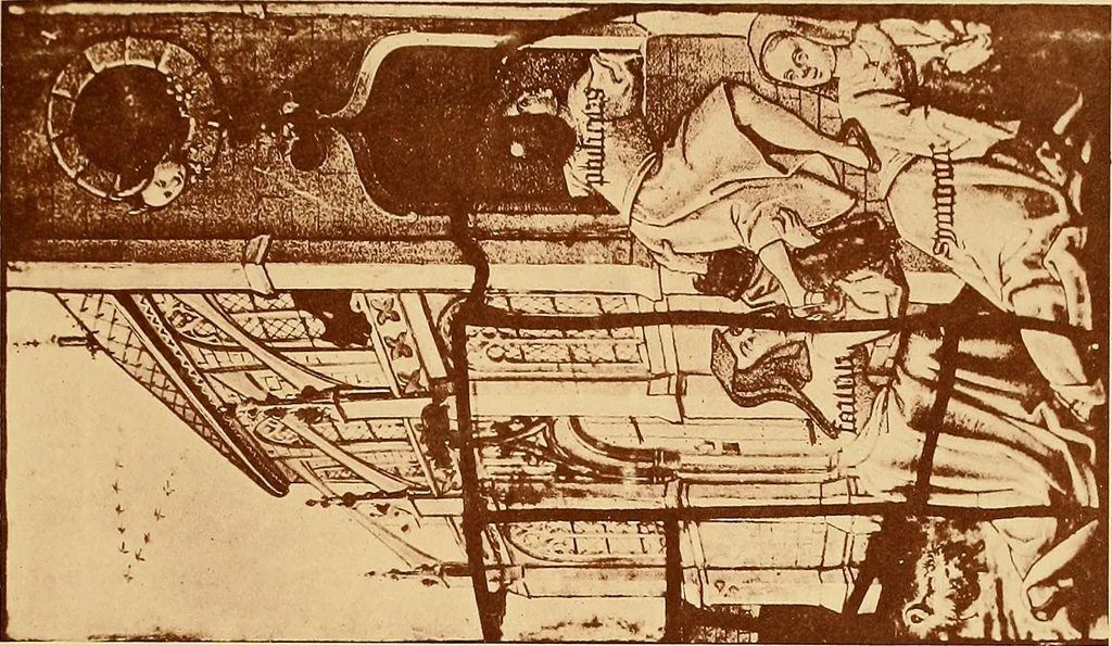 An illustration from Le vitrail; son histoire, ses manifestations à travers les âges et les peuples, 1896, leaf 362