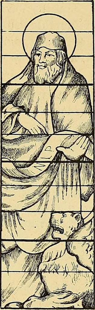 An illustration from Le vitrail; son histoire, ses manifestations à travers les âges et les peuples, 1896, leaf 398