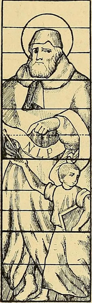 An illustration from Le vitrail; son histoire, ses manifestations à travers les âges et les peuples, 1896, leaf 398