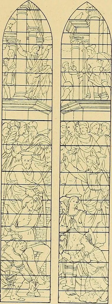 An illustration from Le vitrail; son histoire, ses manifestations à travers les âges et les peuples, 1896, leaf 404