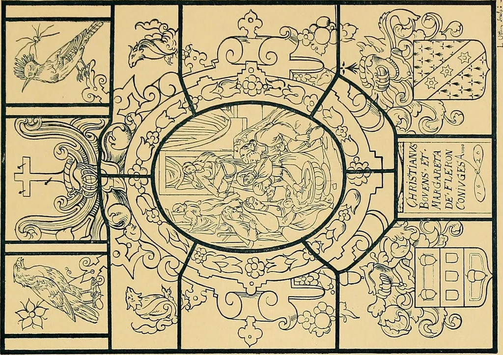 An illustration from Le vitrail; son histoire, ses manifestations à travers les âges et les peuples, 1896, leaf 432
