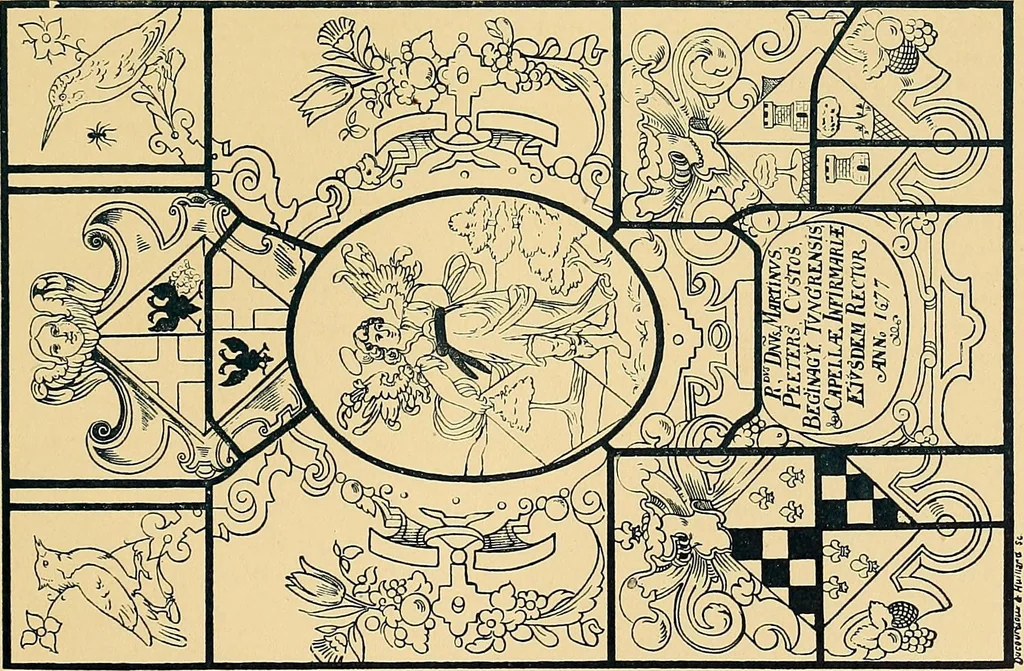 An illustration from Le vitrail; son histoire, ses manifestations à travers les âges et les peuples, 1896, leaf 432