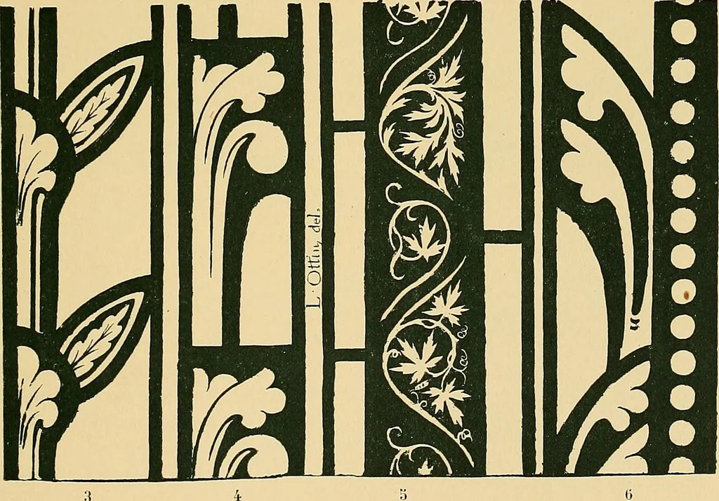 An illustration from Le vitrail; son histoire, ses manifestations à travers les âges et les peuples, 1896, leaf 54