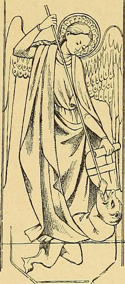 An illustration from Le vitrail; son histoire, ses manifestations à travers les âges et les peuples, 1896, leaf 57
