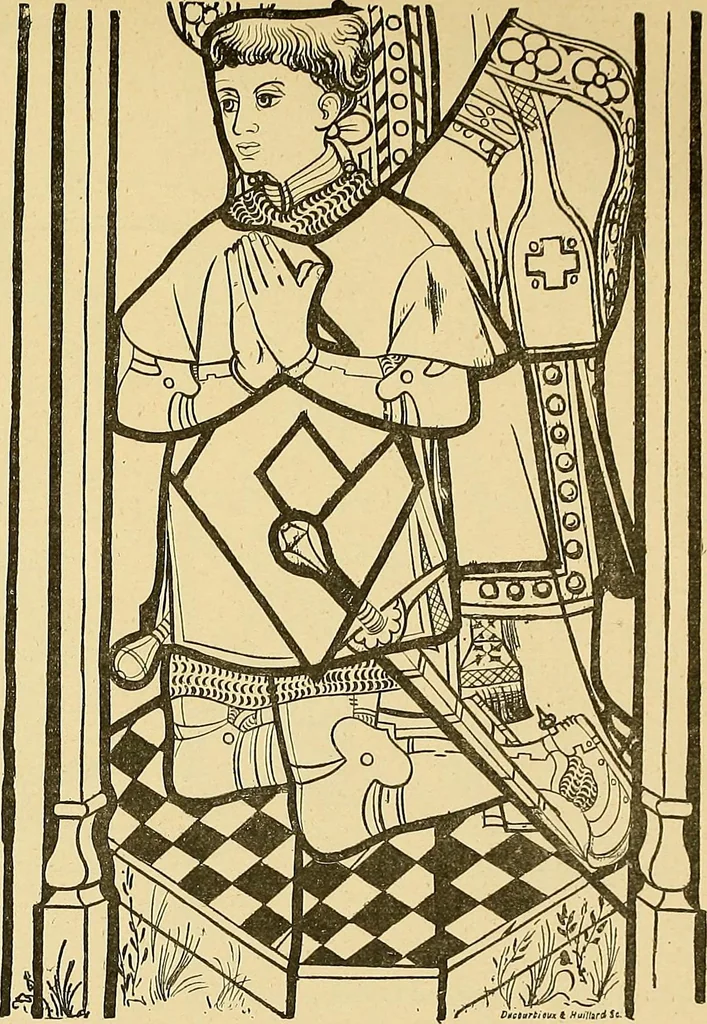 An illustration from Le vitrail; son histoire, ses manifestations à travers les âges et les peuples, 1896, leaf 64