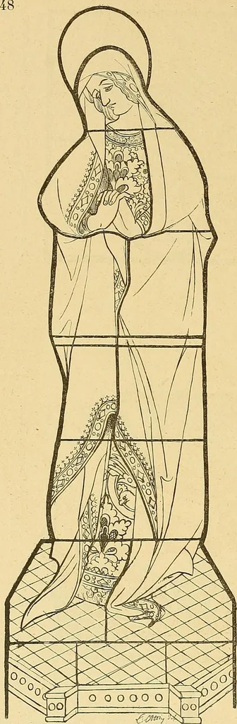 An illustration from Le vitrail; son histoire, ses manifestations à travers les âges et les peuples, 1896, leaf 67