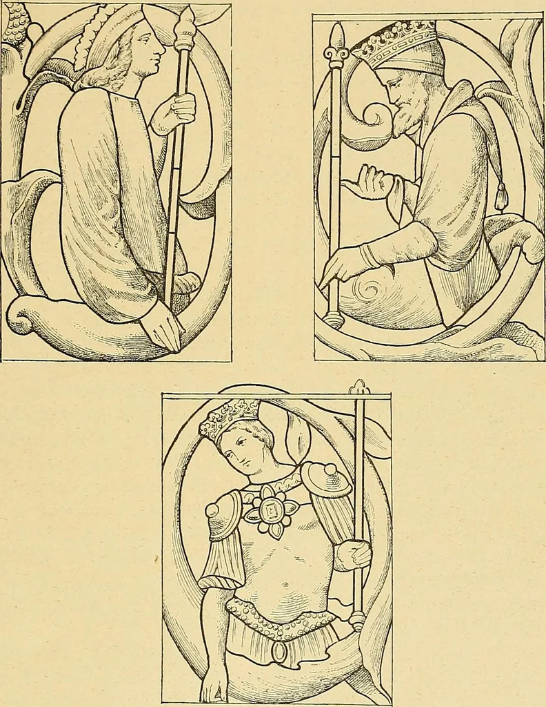 An illustration from Le vitrail; son histoire, ses manifestations à travers les âges et les peuples, 1896, leaf 78